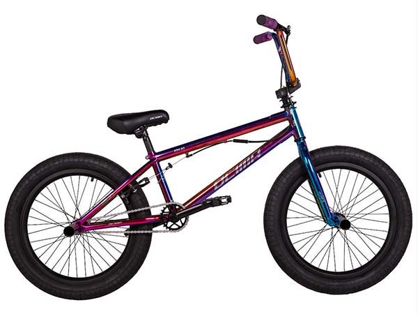 Велосипед 20 OCIMA BMX XZQ-20 Electro Plating Rainbow (Chameleon)
