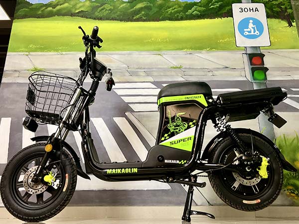 Электровелосипед 16 MAIKAOLIN Н10 60В 70Ач basket