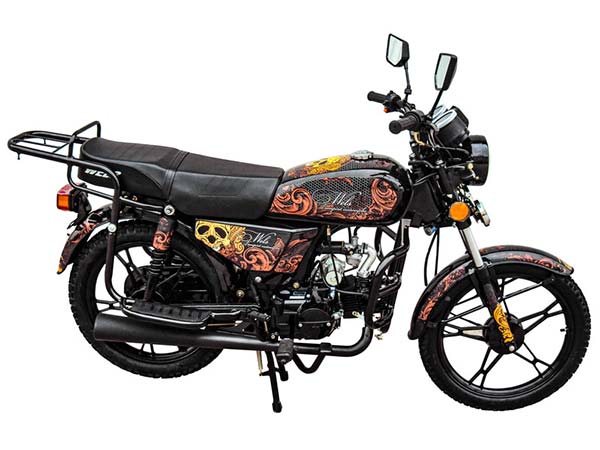 Мопед Wels Alpha Black Lux 17 125cc